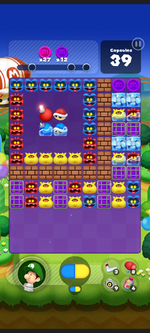Stage 269 from Dr. Mario World