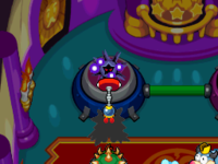 Fawful absorbing the power of the Dark Star.