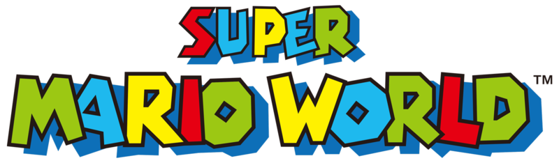 File:Logo EN (alt) - Super Mario World.png