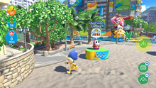 The Ghost Match Entrance in the Wii U version of Mario & Sonic at the Rio 2016 Olympic Games.