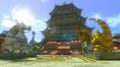 Overview of Dragon Palace in Mario Kart 8 Deluxe