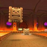 GBA Bowser's Castle 1 in Mario Kart Tour