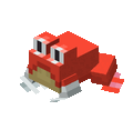 Red Kleptoad (Super Mario Mash-up, idle in water)