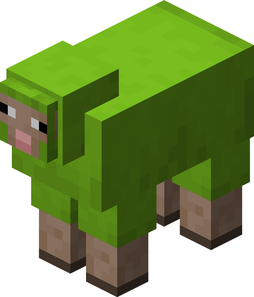File:Minecraft Sheep Lime.png