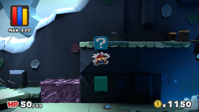 Location of the 3rd hidden block in Paper Mario: Color Splash, revealed.