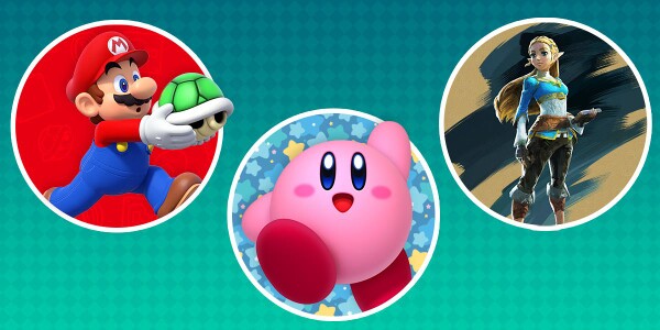 Banner from an opinion poll on Nintendo heroes