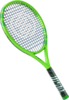 Tennis racket item sticker for the Nintendo Switch Sports trophy in the Trophy Creator application