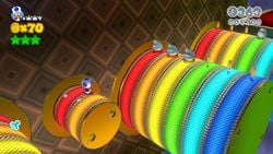 Rainbow Run in the game Super Mario 3D World