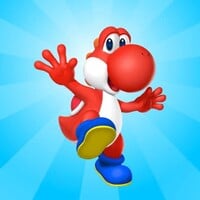 Solo artwork for Red Yoshi in Mario Kart Arcade GP DX