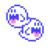 Boo Buddies icon from Super Mario Maker 2 (Super Mario Bros. style)
