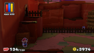 Fifth and sixth ? Blocks in Sunset Express of Paper Mario: Color Splash.