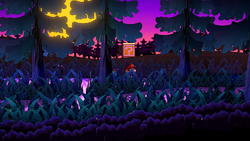 Eighth block in the Twilight Trail in the remake of Paper Mario: The Thousand-Year Door for the Nintendo Switch.