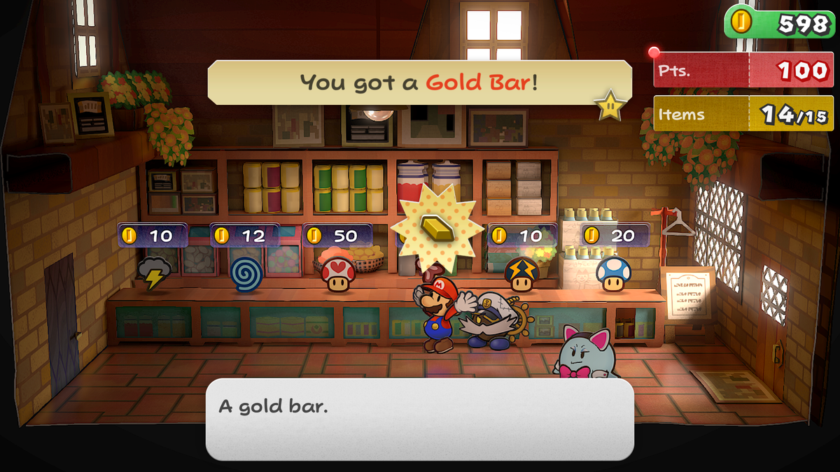 File:100 Point Gold Bar (Switch).png - Super Mario Wiki, the Mario ...