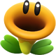 Artwork of a Talking Flower in Super Mario Bros. Wonder
