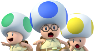 Yellow Toad (Toad Brigade) - Super Mario Wiki, the Mario encyclopedia
