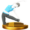 Gate trophy from Super Smash Bros. for Wii U