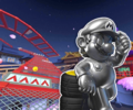 The course thumbnail of the Reverse/Trick variant with Metal Mario