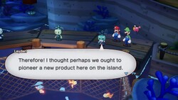 The Leyden's Piscine PR Plans side quest in Mario & Luigi: Brothership.