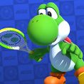 Picture of Yoshi from Mario Tennis Aces Fun Trivia Quiz