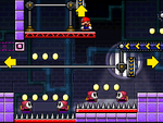 A screenshot of Room 4-2 from Mario vs. Donkey Kong 2: March of the Minis.