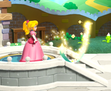 File:PPS Peach in mid-Sparkle.webp - Super Mario Wiki, the Mario ...