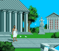 Plato in Mario's Time Machine (SNES)