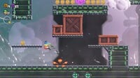 The first 10-flower coin in the Fluff-Puff Peaks Flying Battleship level in Super Mario Bros. Wonder