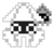 Blooper Nanny icon from Super Mario Maker 2 (Super Mario Bros. style)