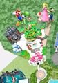 The map of Super Nintendo World on Universal Studios Japan's website