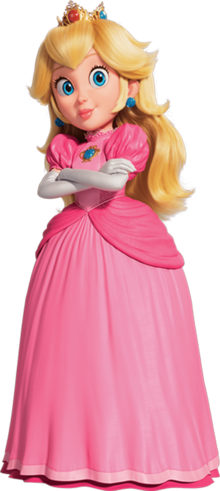 Princess Peach from The Super Mario Bros. Movie