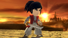 Takamaru's Outfit for Miis in Super Smash Bros. for Wii U.