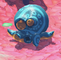Screenshot of a blue Peekaboopoid