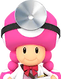 Sprite of Dr. Toadette from Dr. Mario World