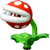 Model of a Piranha Plant rooted in the ground from New Super Mario Bros. U. This model is shared with Big Piranha Plants.