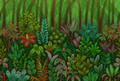 Background used in Lavalava Island and Jade Jungle