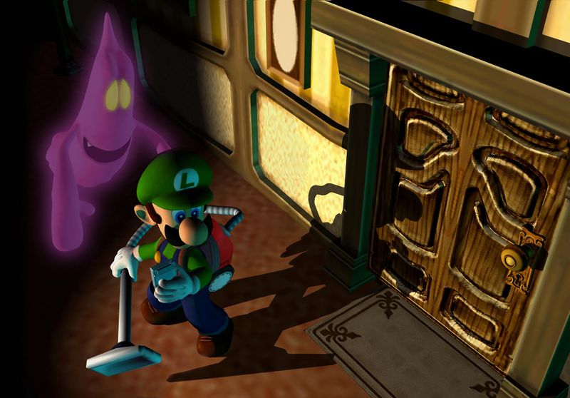 File:LM 3DS Luigi and a Purple Puncher Artwork.jpg