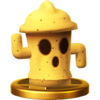 Lloid trophy from Super Smash Bros. for Wii U