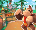 The course icon of the T variant with Donkey Kong