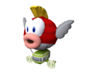 The Cheep Cheep-shaped blimp from Mario Kart Wii