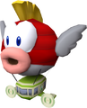 The Cheep Cheep-shaped blimp from Mario Kart Wii