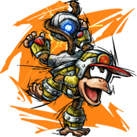 Diddy Kong artwork for Mario Strikers: Battle League