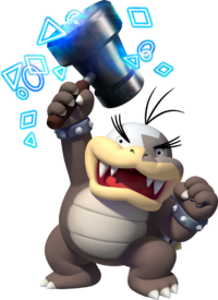 Artwork of Morton from New Super Mario Bros. U