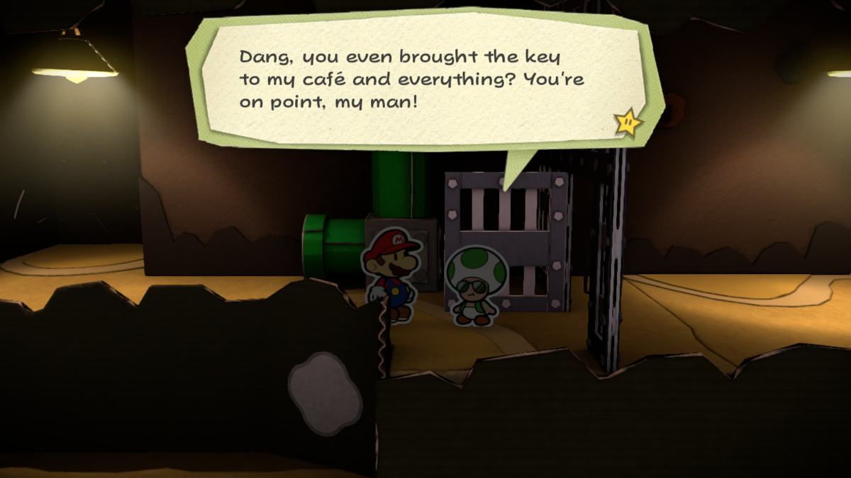 FilePMCS Mustard Cafe chef jail freed.png Super Mario Wiki, the