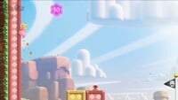 The third 10-flower coin in Badge Challenge Wall-Climb Jump I in Super Mario Bros. Wonder