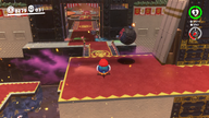 The location of a Power Moon in Super Mario Odyssey