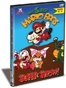 German DVD for The Super Mario Bros. Super Show!