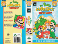 Cover for The Super Mario Bros. Super Show!: The Great BMX Race - Pirates of the Koopa VHS