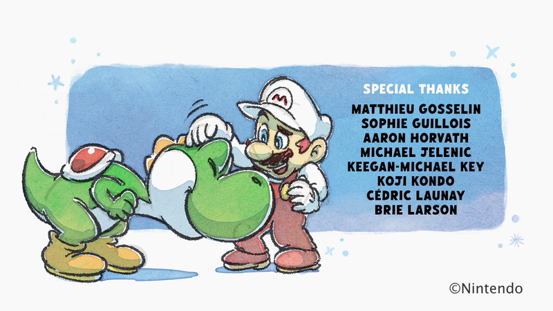 File:TSMGM Yoshi Mario Credits Art.png