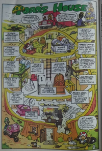 The Toad's House comic