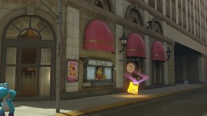 A Yoshi's location in Mario Kart World